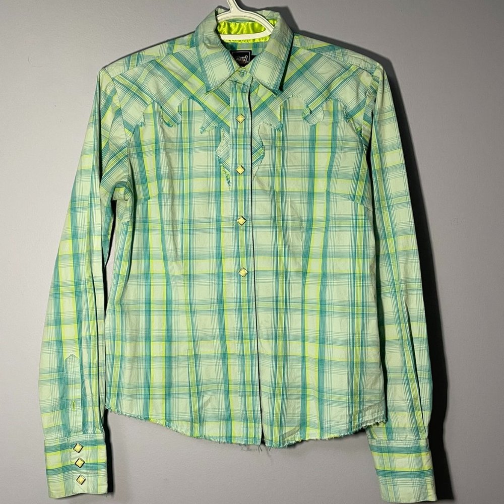 Women's Medium Cruel Girl Western Shirt